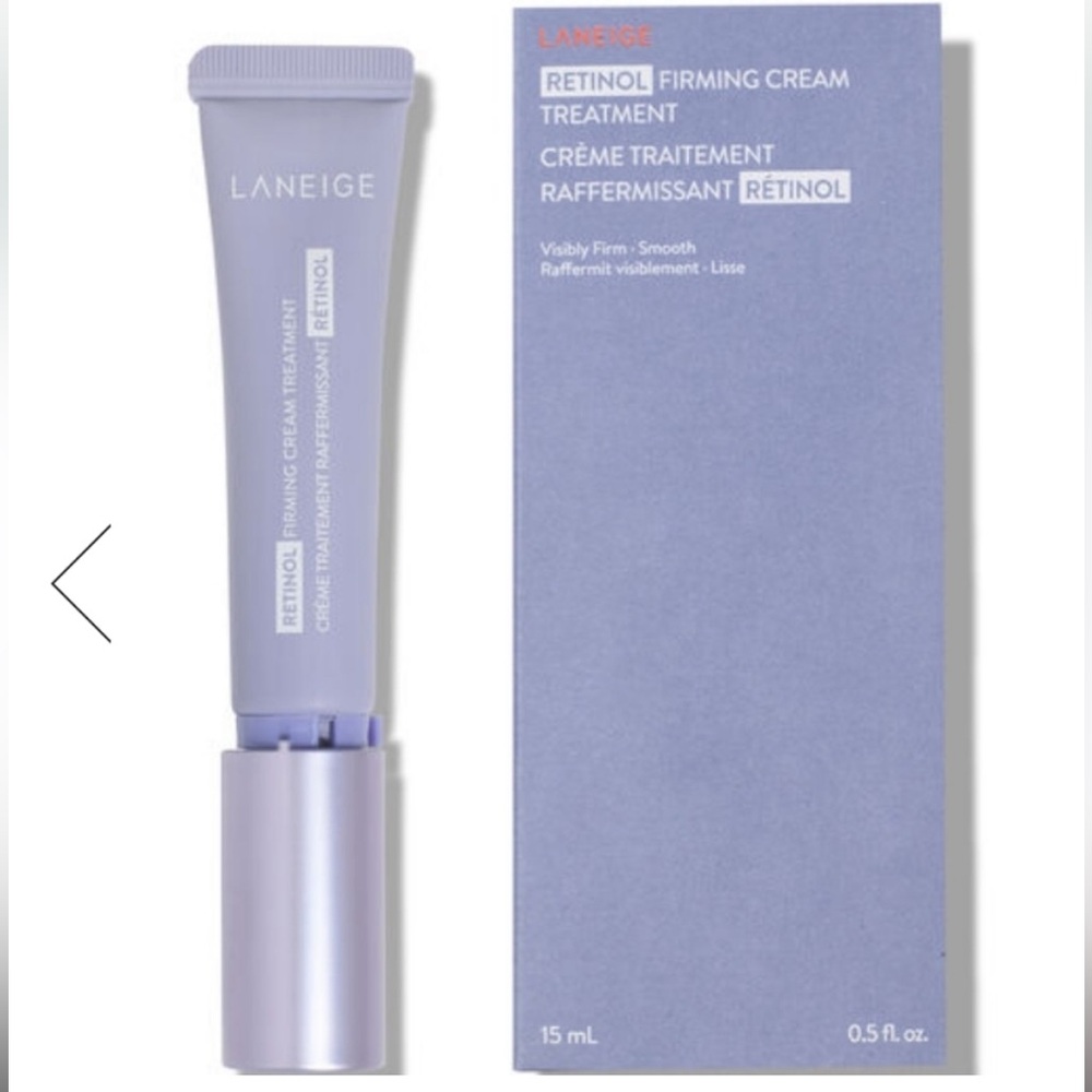 Laneige retinol firming cr3am treatment with peptides + hyaluronic acid